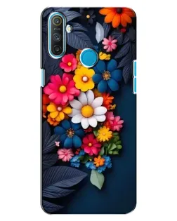 Чохол для Realme C3 з картинкою «Квіткова феєрія»