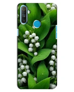 Чохол для Realme C3 з картинкою «Конвалії в зелені»
