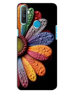 Чохол для Realme C3 з картинкою «Райдужна квітка»
