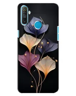 Чохол для Realme C3 з картинкою «Лілові квіти грації»