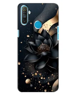 Чохол для Realme C3 з картинкою «Чорний лотос»