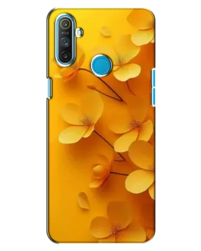 Чохол для Realme C3 з картинкою «Золоті пелюстки»