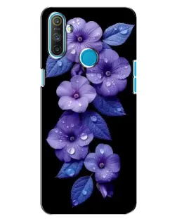 Чохол для Realme C3 з картинкою «Фіолетові квіти з росою» Чохол для Realme C3 з картинкою «Фіолетові квіти з росою»