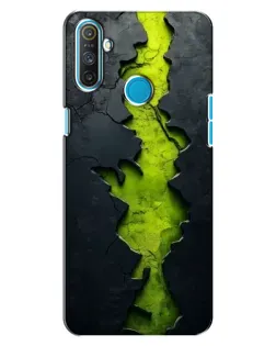 Чохол для Realme C3 з картинкою «Салатовий розлом скелі» Чохол для Realme C3 з картинкою «Салатовий розлом скелі»