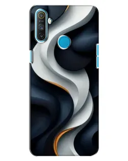 Чохол для Realme C3 з картинкою «Об'ємні чорно-білі стрічки» Чохол для Realme C3 з картинкою «Об'ємні чорно-білі стрічки»