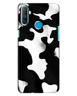 Чохол для Realme C3 з картинкою «Чорно-біла пляма»