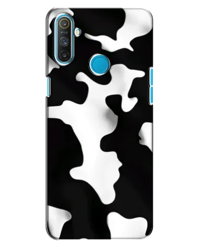 Чохол для Realme C3 з картинкою «Чорно-біла пляма»