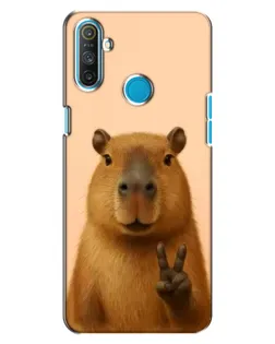 Чохол для Realme C3 з картинкою «Капібара вікторія»