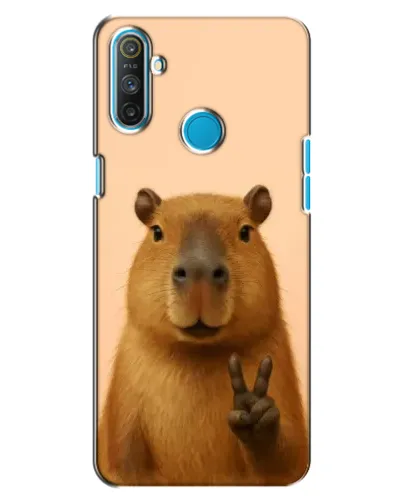 Чохол для Realme C3 з картинкою «Капібара вікторія»