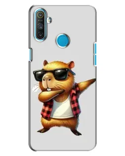 Чохол для Realme C3 з картинкою «Капібара репер даб»
