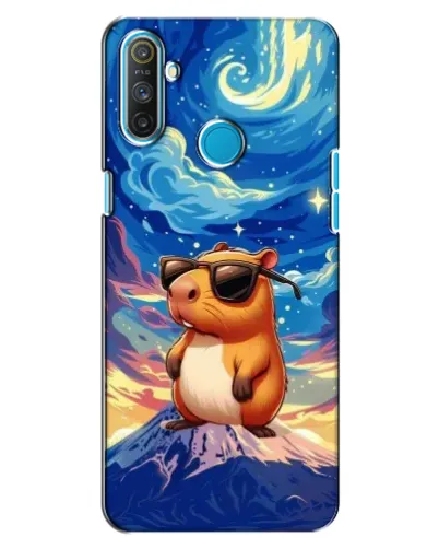 Чохол для Realme C3 з картинкою «Капібара Ван Гога»