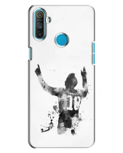 Чохол для Realme C3 з картинкою «Чорно-білий силует Мессі» Чохол для Realme C3 з картинкою «Чорно-білий силует Мессі»