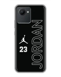 Чехол для Realme C30 с картинкой «Jordan Vertical»