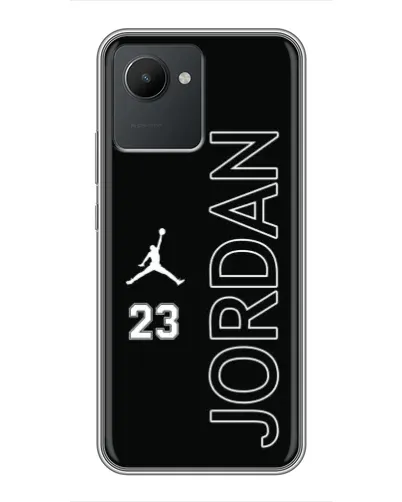 Чехол для Realme C30 с картинкой «Jordan Vertical»
