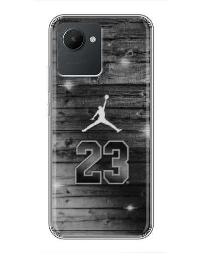 Чехол для Realme C30 с картинкой «Jordan Carbon 23»