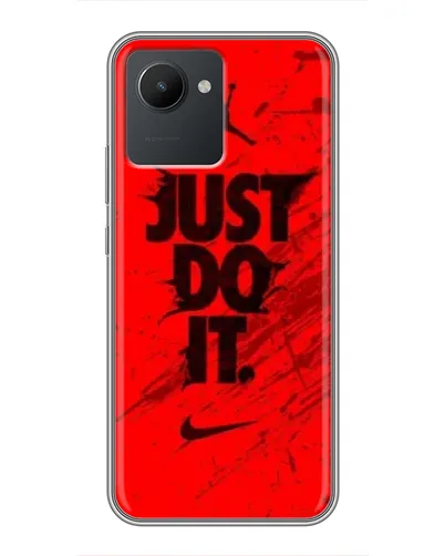 Чехол для Realme C30 с картинкой «Nike Just Do It»