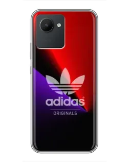 Чехол для Realme C30 с картинкой «Adidas Red Neon» Чехол для Realme C30 с картинкой «Adidas Red Neon»