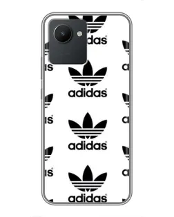 Чехол для Realme C30 с картинкой «Adidas Pattern»