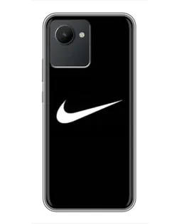 Чохол для Realme C30 з картинкою «Мінімалістичний Найк»