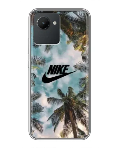 Чохол для Realme C30 з картинкою «Тропічний принт Nike» Чохол для Realme C30 з картинкою «Тропічний принт Nike»