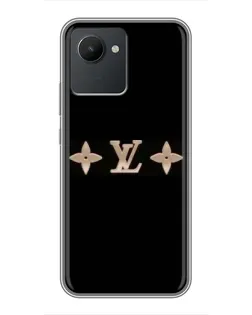 Чехол для Realme C30 с картинкой «Louis Vuitton — минимализм»