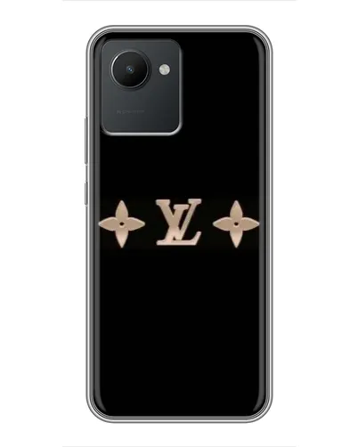 Чехол для Realme C30 с картинкой «Louis Vuitton — минимализм»