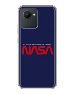Чехол для Realme C30 с картинкой «NASA — глубокий космос»