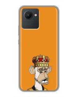 Чехол для Realme C30 с картинкой «Золотая обезьяна Bored Ape» Чехол для Realme C30 с картинкой «Золотая обезьяна Bored Ape»