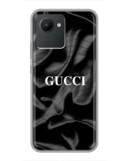 Чехол для Realme C30 с картинкой «Gucci — шелковые волны» Чехол для Realme C30 с картинкой «Gucci — шелковые волны»