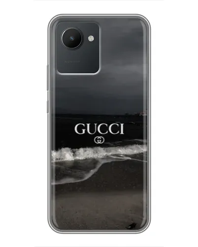 Чехол для Realme C30 с картинкой «Gucci — морской прибой»