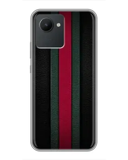 Чехол для Realme C30 с картинкой «Gucci — неоновая линия»