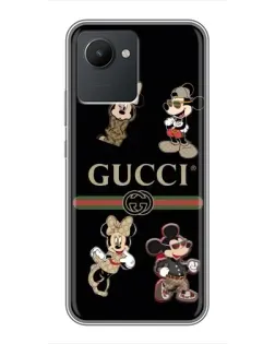 Чохол для Realme C30 з картинкою «Gucci — герої Disney та монограма» Чохол для Realme C30 з картинкою «Gucci — герої Disney та монограма»