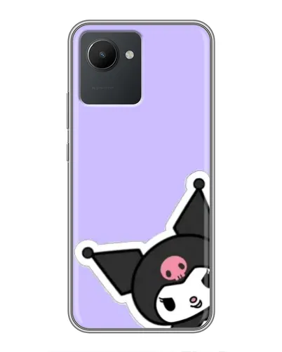 Чехол для Realme C30 с картинкой «Забавная Kuromi»