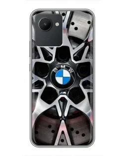 Чехол для Realme C30 с картинкой «BMW — деталь диска» Чехол для Realme C30 с картинкой «BMW — деталь диска»
