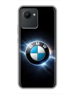 Чохол для Realme C30 з картинкою «BMW — неонове сяйво» Чохол для Realme C30 з картинкою «BMW — неонове сяйво»