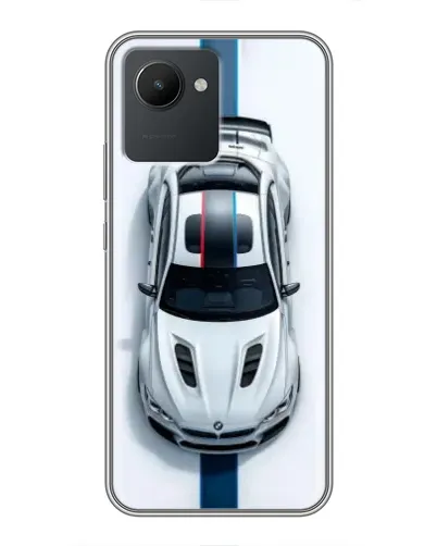 Чехол для Realme C30 с картинкой «Вид сверху — BMW M»