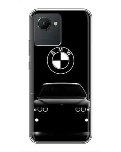 Чехол для Realme C30 с картинкой «BMW — взгляд из темноты»
