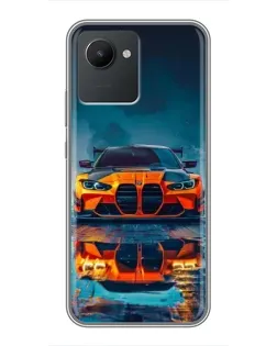 Чехол для Realme C30 с картинкой «BMW — золотая эмблема» Чехол для Realme C30 с картинкой «BMW — золотая эмблема»