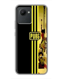 Чохол для Realme C30 з картинкою «PUBG — камуфляжний шолом»