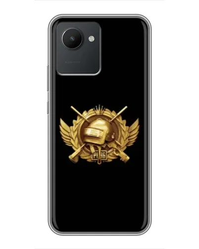 Чехол для Realme C30 с картинкой «PUBG — оранжевый градиент» Чехол для Realme C30 с картинкой «PUBG — оранжевый градиент»