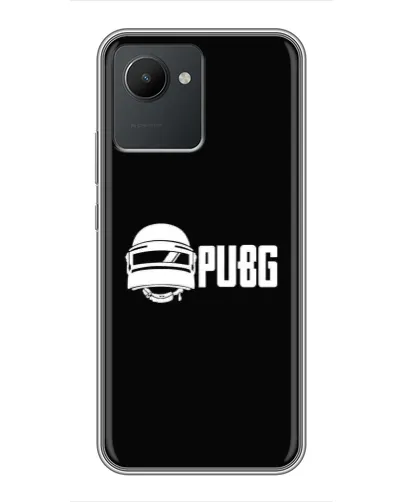 Чехол для Realme C30 с картинкой «PUBG — классический лого» Чехол для Realme C30 с картинкой «PUBG — классический лого»