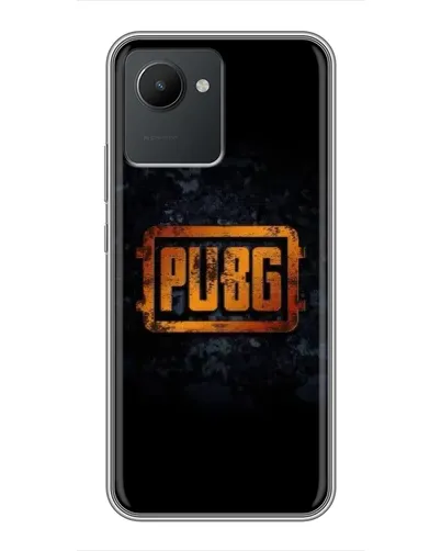 Чехол для Realme C30 с картинкой «PUBG — золотой логотип» Чехол для Realme C30 с картинкой «PUBG — золотой логотип»