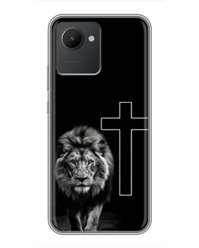 Чехол для Realme C30 с картинкой «Лев и Крест» Чехол для Realme C30 с картинкой «Лев и Крест»