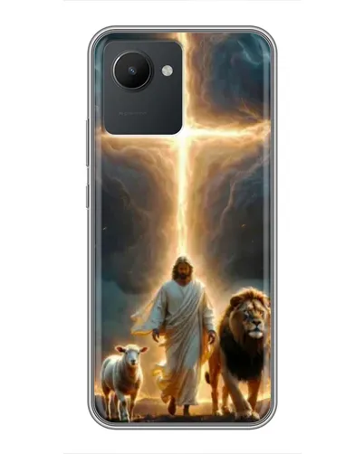 Чехол для Realme C30 с картинкой «Лев Иуды и Свет» Чехол для Realme C30 с картинкой «Лев Иуды и Свет»