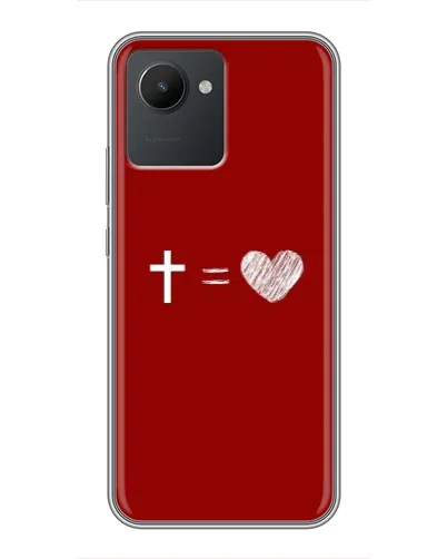 Чехол для Realme C30 с картинкой «Уравнение любви» Чехол для Realme C30 с картинкой «Уравнение любви»