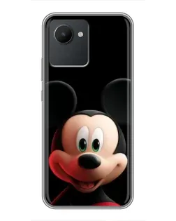Чехол для Realme C30 с картинкой «Улыбающийся Микки Маус»