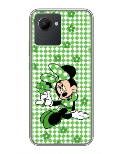 Чехол для Realme C30 с картинкой «Mickey в клетку»
