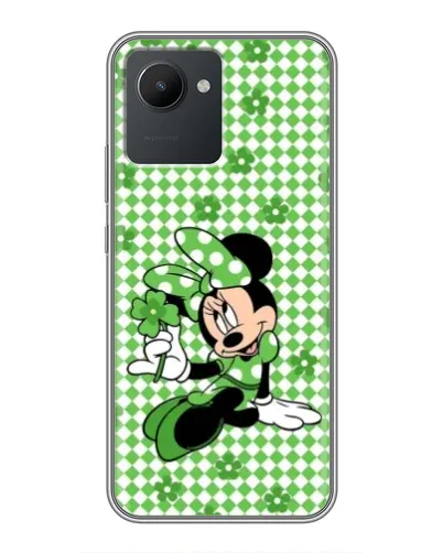 Чехол для Realme C30 с картинкой «Mickey в клетку»