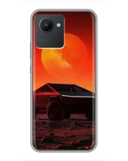 Чохол для Realme C30 з картинкою «Cybertruck на Марсі» Чохол для Realme C30 з картинкою «Cybertruck на Марсі»