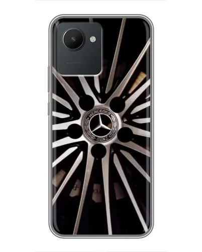 Чехол для Realme C30 с картинкой «Диск Mercedes»